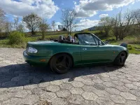 Gebraucht Mazda MX5 116 PS (85 kW) 1993 Grün Cabrio