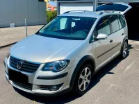 Gebraucht VW Touran Cross 140 PS (102 kW) 2009 Silber Van / Kleinbus