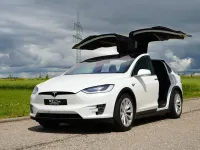 Gebraucht Tesla Model X 386 kW (525 PS) 2017 Weiß SUV