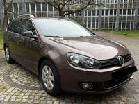 Gebraucht VW Golf VI Style 122 PS (89 kW) 2011 Braun Kleinwagen