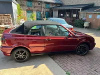 Używany VW Golf 90 KM (66 kW) 1995 Czerwony Kabriolet