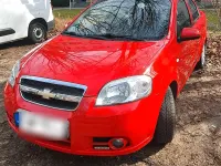 Gebraucht Chevrolet Aveo 2006 Rot Limousine