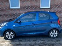 Gebraucht Kia Picanto 67 PS (49 kW) 2016 Blau Kleinwagen