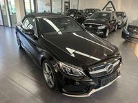 Gebraucht Mercedes C180 AMG line 156 PS (114 kW) 2017 Obsidianschwarz Cabrio