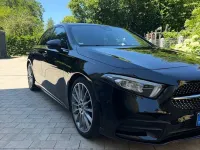 Gebraucht Mercedes A180 AMG line 136 PS (100 kW) 2020 Schwarz Limousine