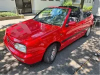 Gebraucht VW Golf Cabriolet 90 PS (66 kW) 1995 Rot Cabrio