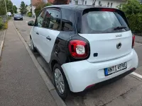 Gebraucht Smart ForFour Electric Drive 60 kW (82 PS) 2021 Weiß Kleinwagen