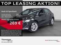 Gebraucht Audi A3 Advanced 150 PS (110 kW) 2025 Schwarz Limousine