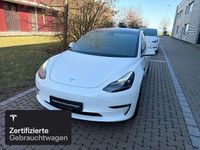 Gebraucht Tesla Model 3 Long Range AWD 324 kW (441 PS) 2022 Weiß Limousine