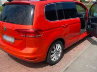 Gebraucht VW Touran 150 PS (110 kW) 2017 Orange Van / Kleinbus