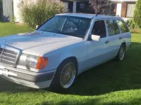 Gebraucht Mercedes E230 132 PS (97 kW) 1989 Weiß Kombi