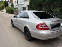 Gebraucht Mercedes CLK200 163 PS (119 kW) 2004 Silber Coupé