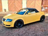 Second-hand Audi TT S-Line 224 CP (164 kW) 2001 Galben Coupe