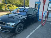 Gebraucht BMW 116 122 PS (89 kW) 2008 Schwarz Kleinwagen