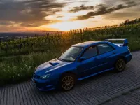 Gebraucht Subaru Impreza 266 PS (195 kW) 2006 Blau Limousine