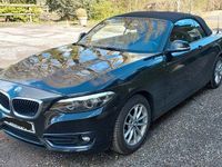 Gebraucht BMW 218 Advantage 138 PS (101 kW) 2019 Schwarz Cabrio