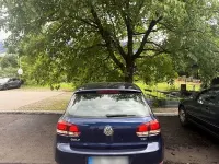 Gebraucht VW Golf VI 122 PS (89 kW) 2009 Blau Kleinwagen