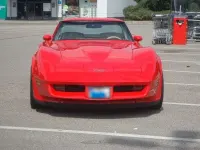 Gebraucht Corvette C3 169 PS (124 kW) 1980 Rot Coupé