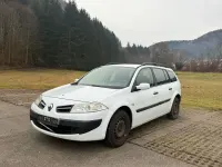 Gebraucht Renault Mégane GrandTour Avantage 111 PS (81 kW) 2008 Weiß Kombi