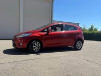 Gebraucht Ford Fiesta Titanium 82 PS (60 kW) 2008 Orange Limousine