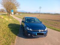 Gebraucht VW Golf VI Style 105 PS (77 kW) 2011 Blau Kleinwagen