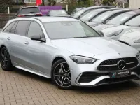 Gebraucht Mercedes C200 AMG 184 PS (135 kW) 2024 Hightech silber Kombi