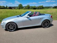 Gebraucht Mercedes SLK350 272 PS (200 kW) 2004 Silber Cabrio