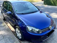 Gebraucht VW Golf VI Highline 140 PS (102 kW) 2009 Blau Kleinwagen