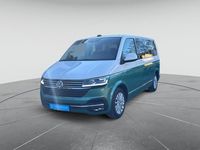 Gebraucht VW Multivan Generation Six 204 PS (150 kW) 2021 Candyweiß/bay leaf green metallic Van