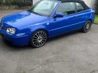 Gebraucht VW Golf Conceptline 101 PS (74 kW) 1999 Blau Cabrio