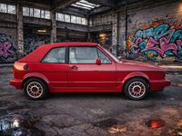 Gebraucht VW Golf Cabriolet 95 PS (69 kW) 1989 Rot Cabrio