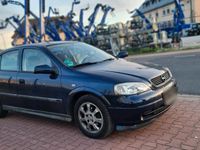 Gebraucht Opel Astra 90 PS (66 kW) 2001 Blau Limousine
