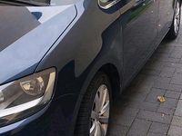 Second-hand VW Sharan 110 CP (80 kW) 2011 Albastru Monovolum