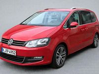 Gebraucht VW Sharan Highline 177 PS (130 kW) 2014 Rot Van / Kleinbus