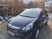 Gebraucht Opel Corsa Active 101 PS (74 kW) 2013 Schwarz Kleinwagen