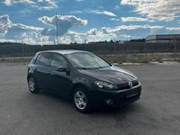 Gebraucht VW Golf VI 80 PS (58 kW) 2011 Schwarz Kleinwagen