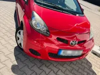 Gebraucht Toyota Aygo 2009 Rot Kleinwagen