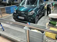 Gebraucht Smart ForTwo Coupé Brabus 63 kW (86 PS) 2020 Grün Kleinwagen