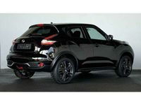 Gebraucht Nissan Juke 117 PS (86 kW) 2017 Schwarz / malbecblack / metallic SUV