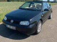 Gebraucht VW Golf 115 PS (84 kW) 2000 Schwarz Cabrio