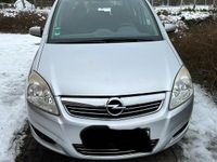 Gebraucht Opel Zafira 116 PS (85 kW) 2008 Silber Van / Kleinbus