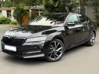 Gebraucht Skoda Superb SportLine 190 PS (139 kW) 2023 Schwarz Limousine