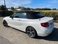 gebraucht BMW 218 i Cabrio Sport Line Sport Line neu bereift