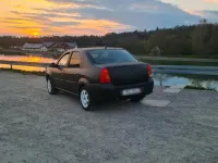 Używany Dacia Logan 75 KM (55 kW) 2006 Czarny Sedan/Limuzyna