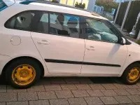 Gebraucht Skoda Fabia 2009 Weiß Kombi