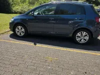 Gebraucht VW Golf Plus Cross Life 122 PS (89 kW) 2013 Blau Van / Kleinbus