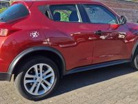 Gebraucht Nissan Juke Acenta 117 PS (86 kW) 2011 Rot SUV