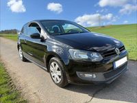 Gebraucht VW Polo 69 PS (50 kW) 2010 Schwarz Kleinwagen