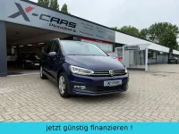 Gebraucht VW Touran Comfortline 150 PS (110 kW) 2017 Blau Van / Kleinbus