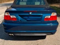 Gebraucht BMW 320 Cabriolet 170 PS (125 kW) 2001 Blau Cabrio